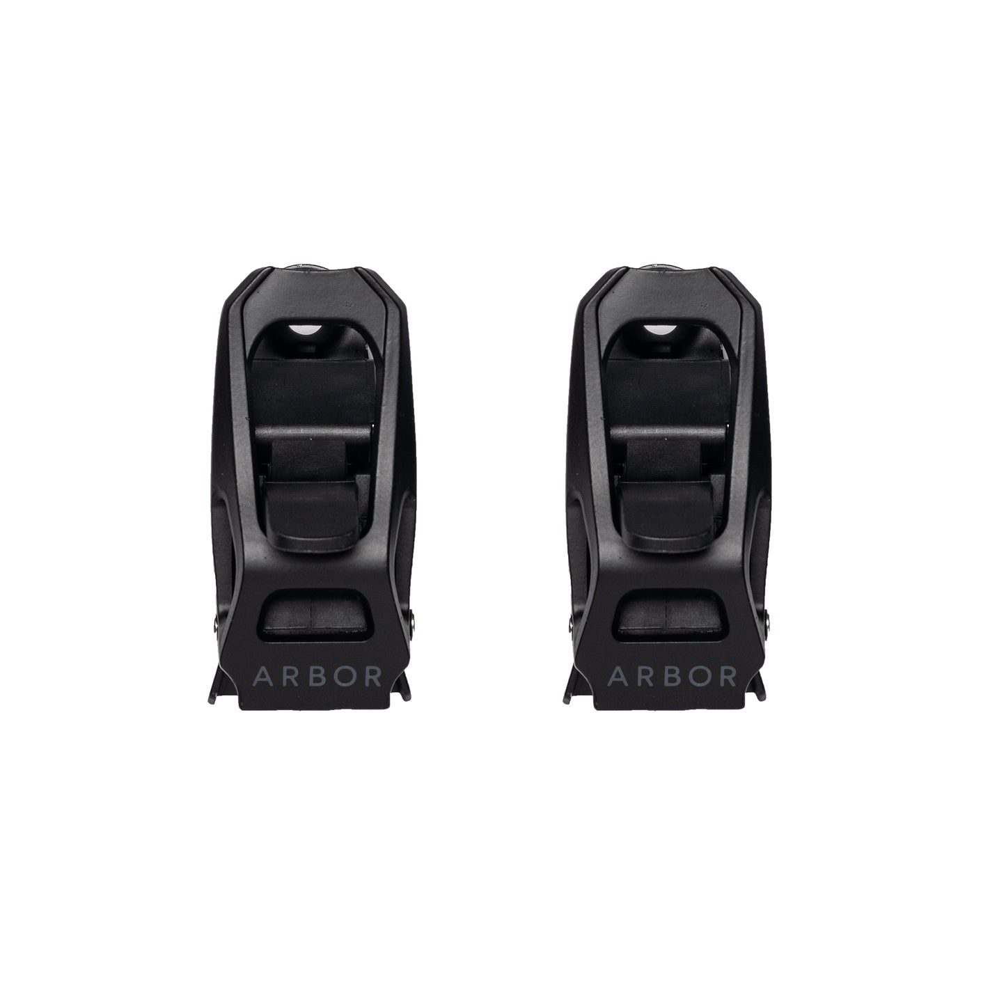 Binding Black Ankle Buckle Pair