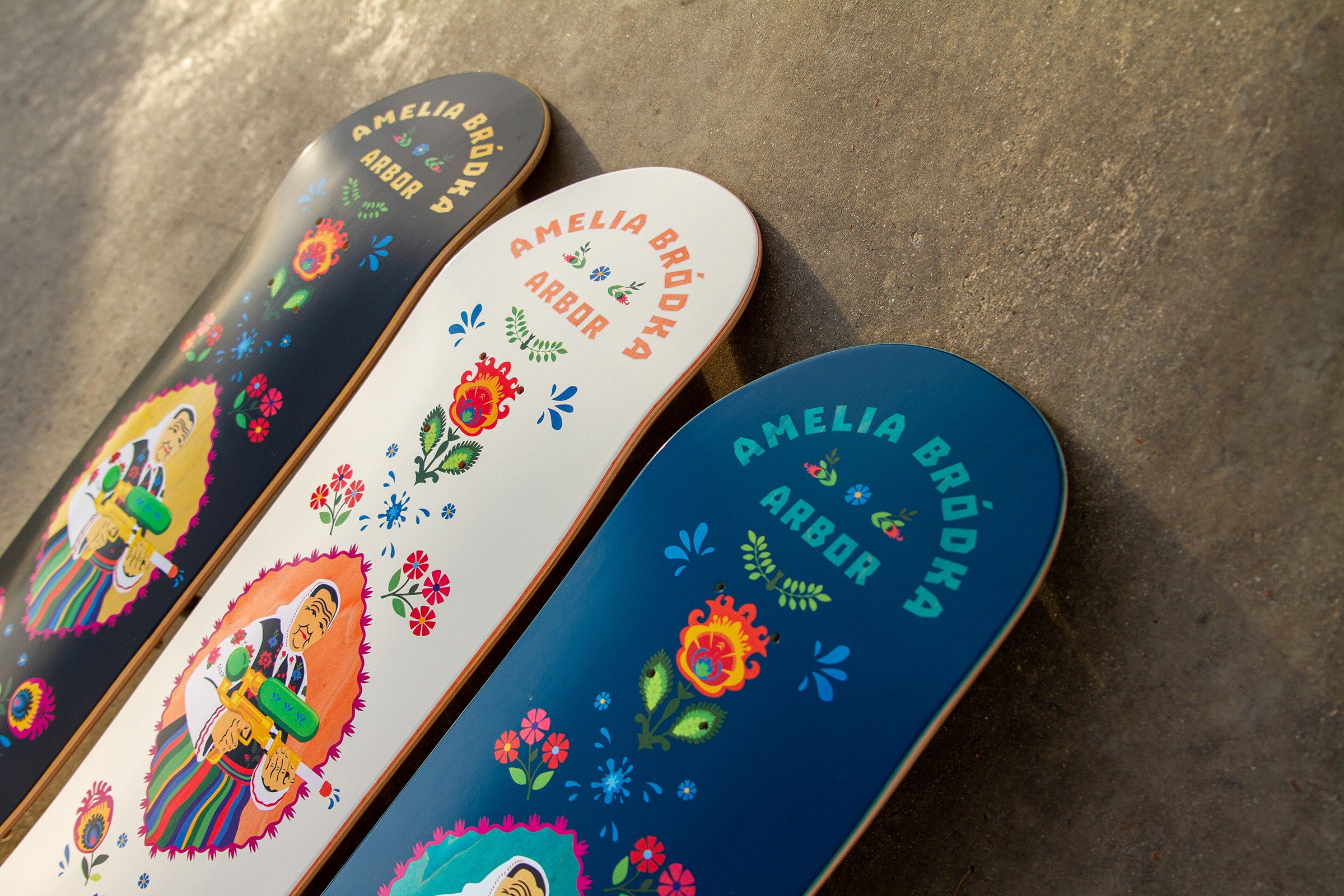 Amelia Brodka's Newest Pro Model from Arbor Skateboards – Arbor