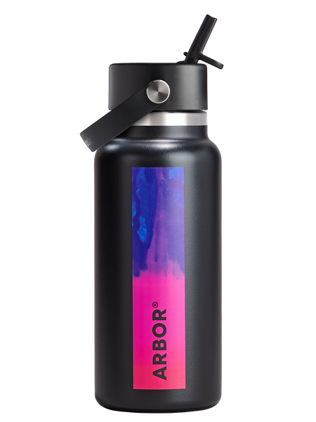 Arbor Snowboarding - Hydro Flask Rain 32 oz Flex Straw Water Arbor Snowboarding - Hydro Flask Rain 32 oz Flex Straw Water