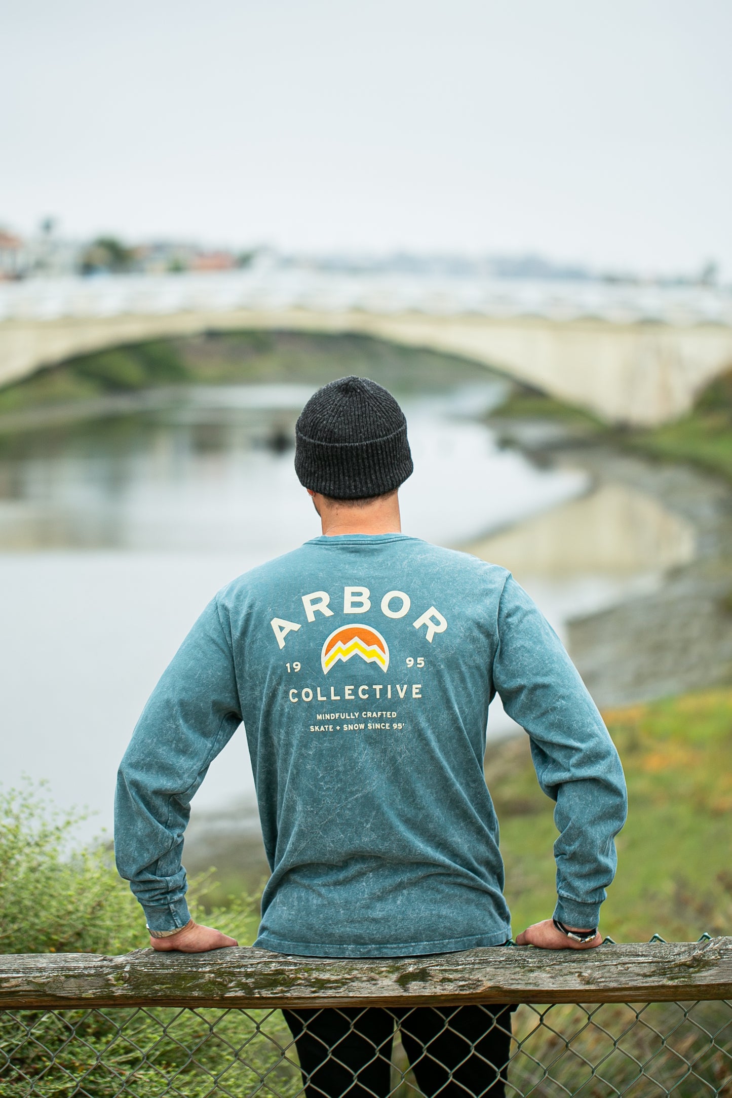 MTN Long Sleeve - Mineral Wash Green