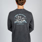 Till The End Long Sleeve Tee - Mineral Wash Black