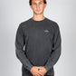 Till The End Long Sleeve Tee - Mineral Wash Black