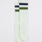 Good Times Vintage Stripes Socks - Blue Green