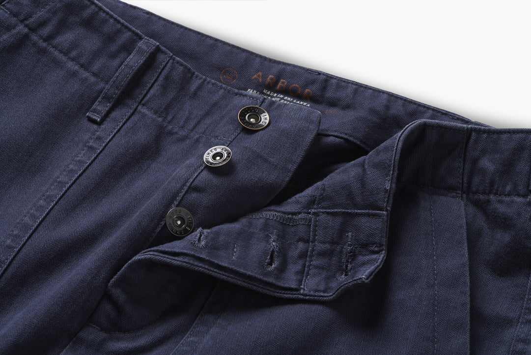 Fatigue Pant - Black Navy