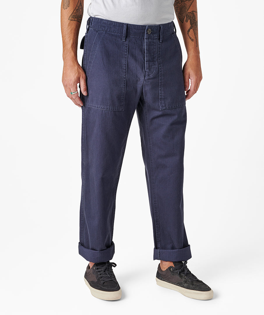 Fatigue Pant - Black Navy