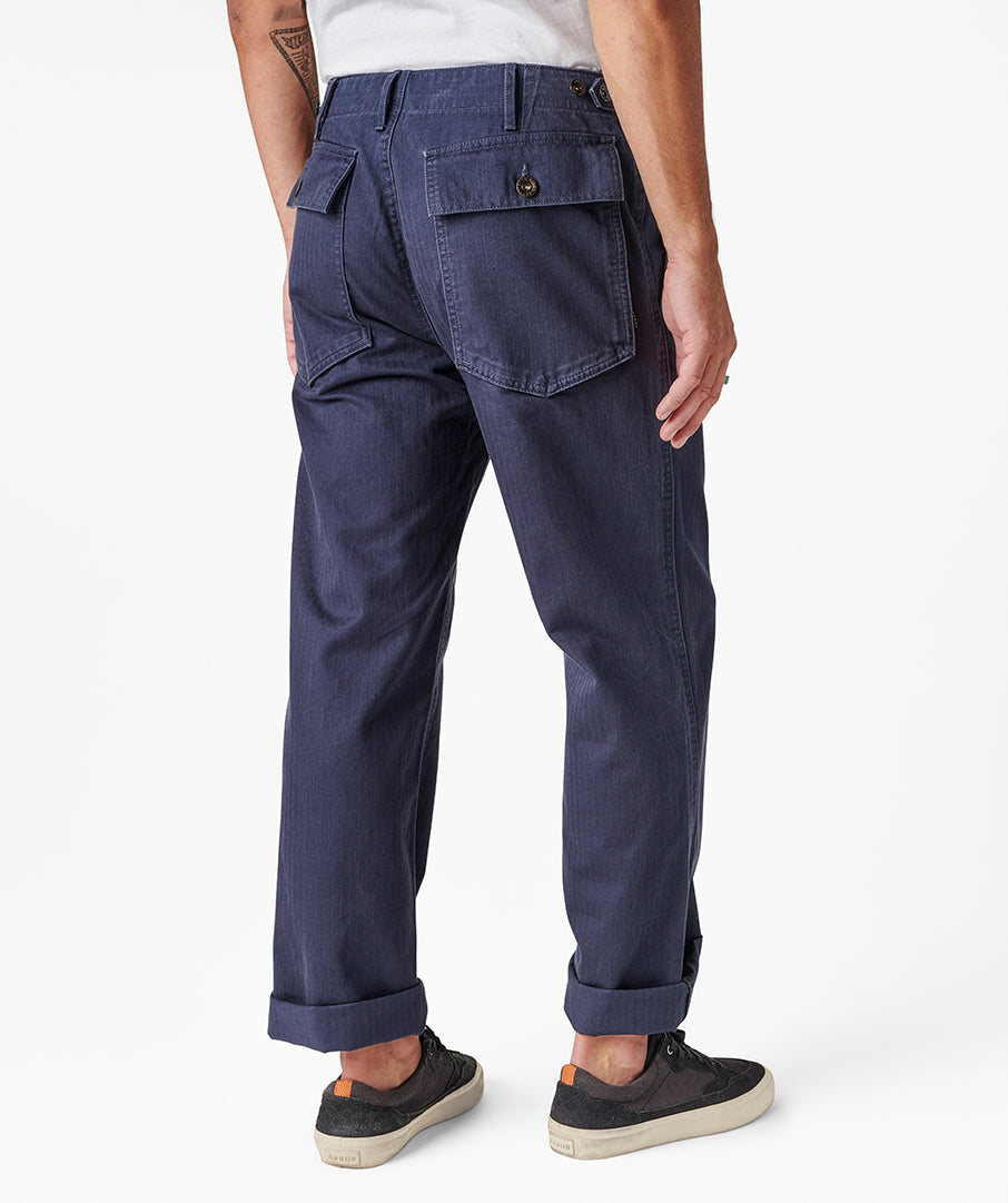 Fatigue Pant - Black Navy