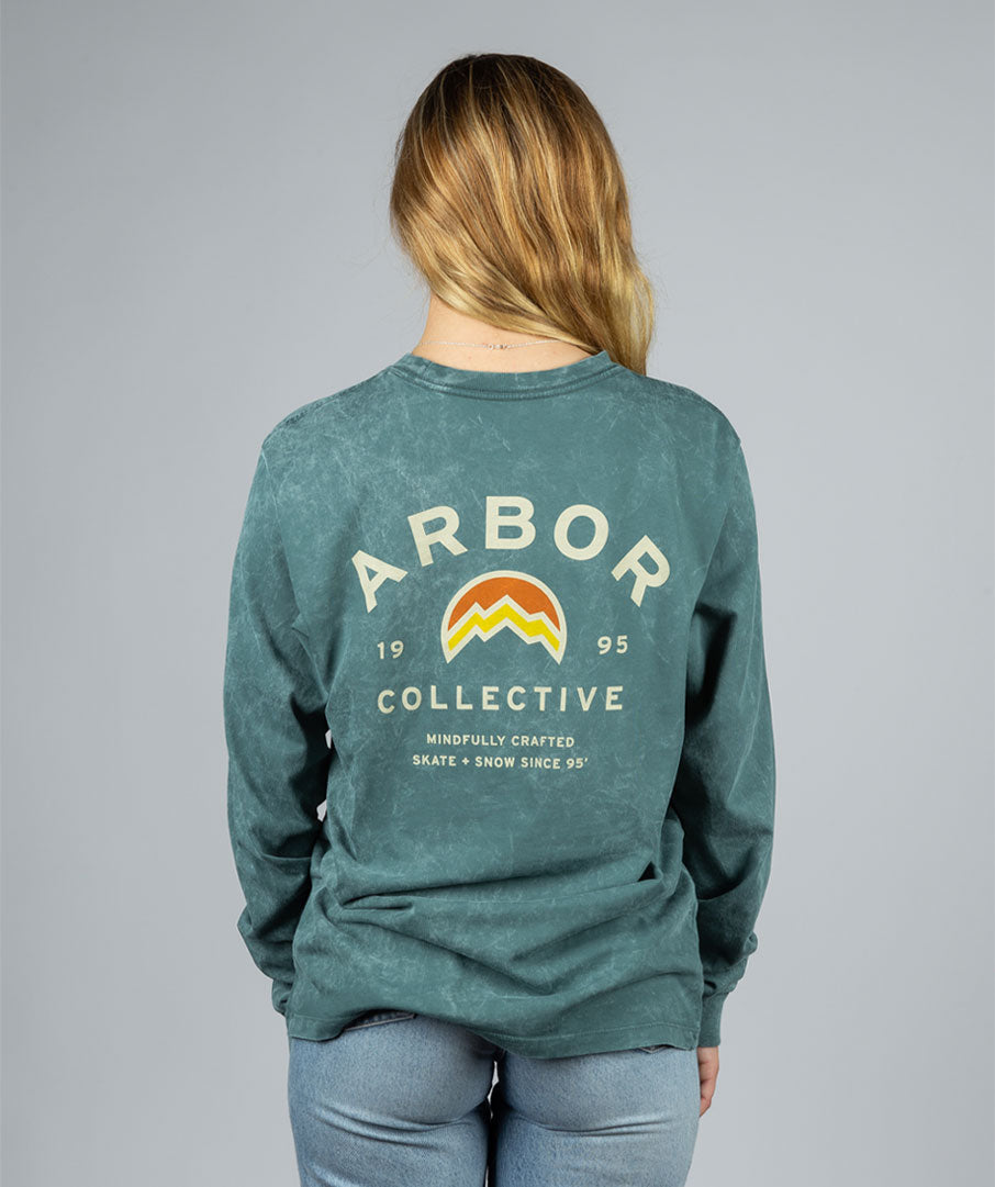 MTN Long Sleeve - Mineral Wash Green