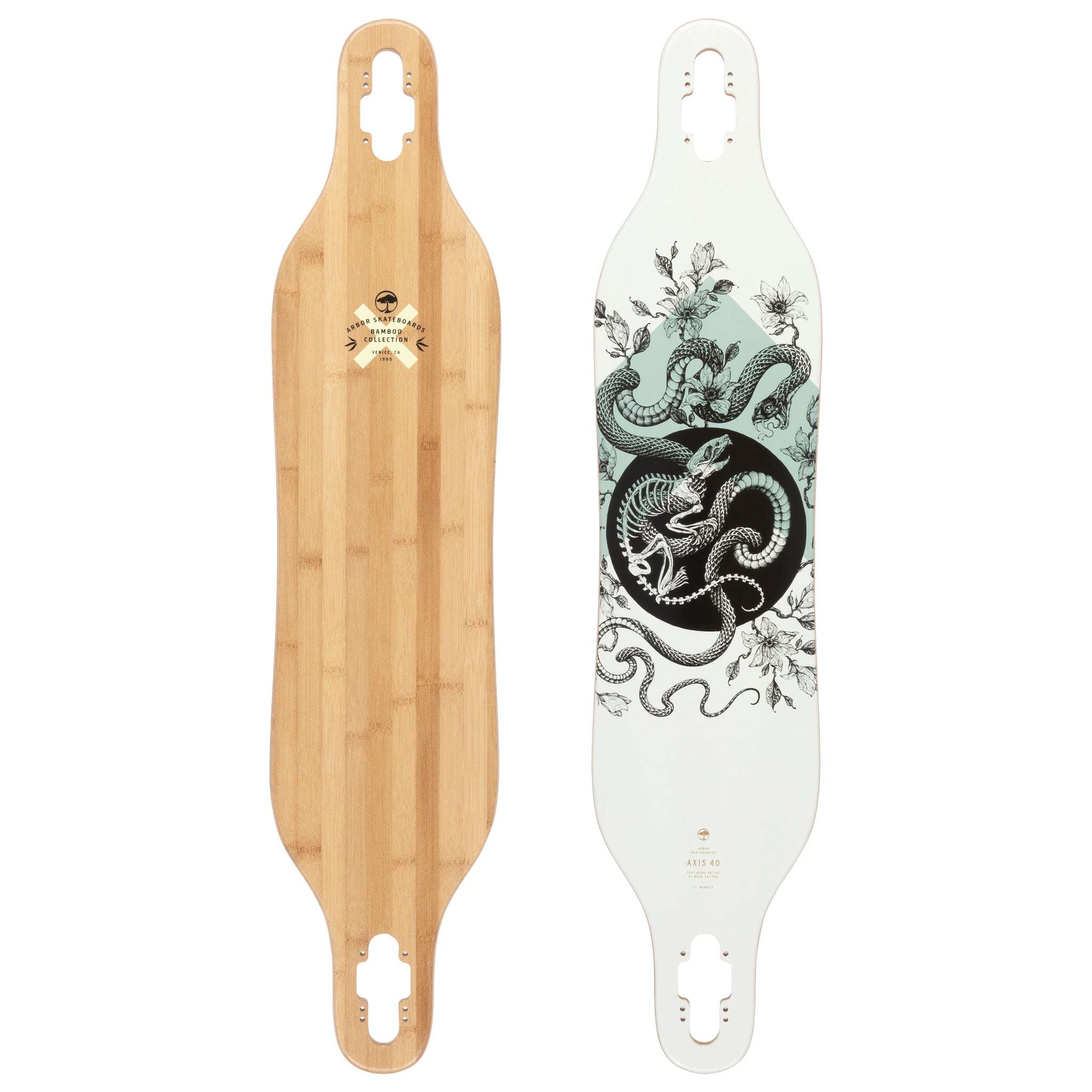 Arbor Skateboards Axis 40 Bamboo Longboard Deck Arbor Collective