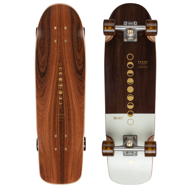 ARBOR ロングボード グラフィックデザイン付き Arbor Skateboards Axis 40 Bamboo Longboard Complete – Arbor Collective