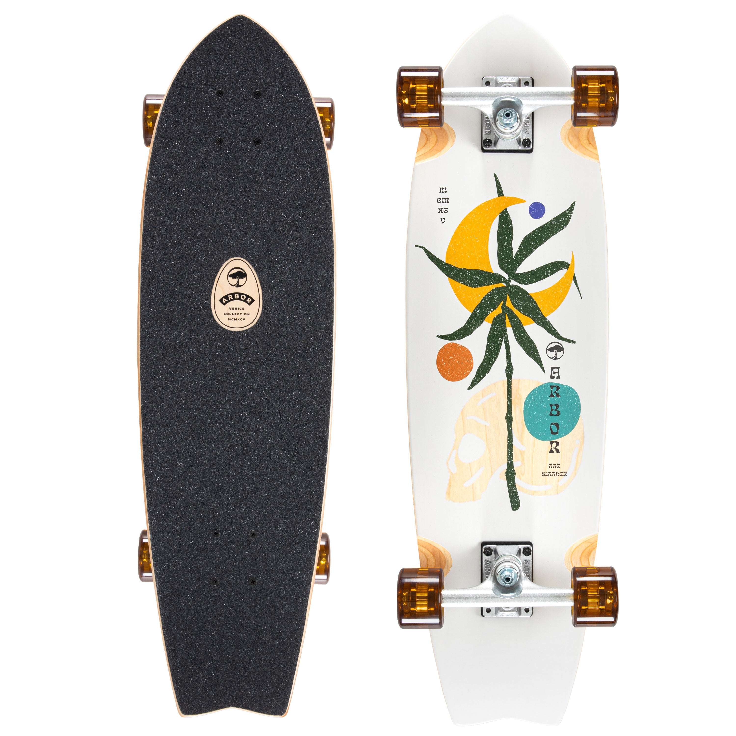Produktbild von Skateboard Für Anfänger & Profis - 7-lagiges Ahornholz, 85A PU-Räder, ABEC-7 Kugellager, Bis