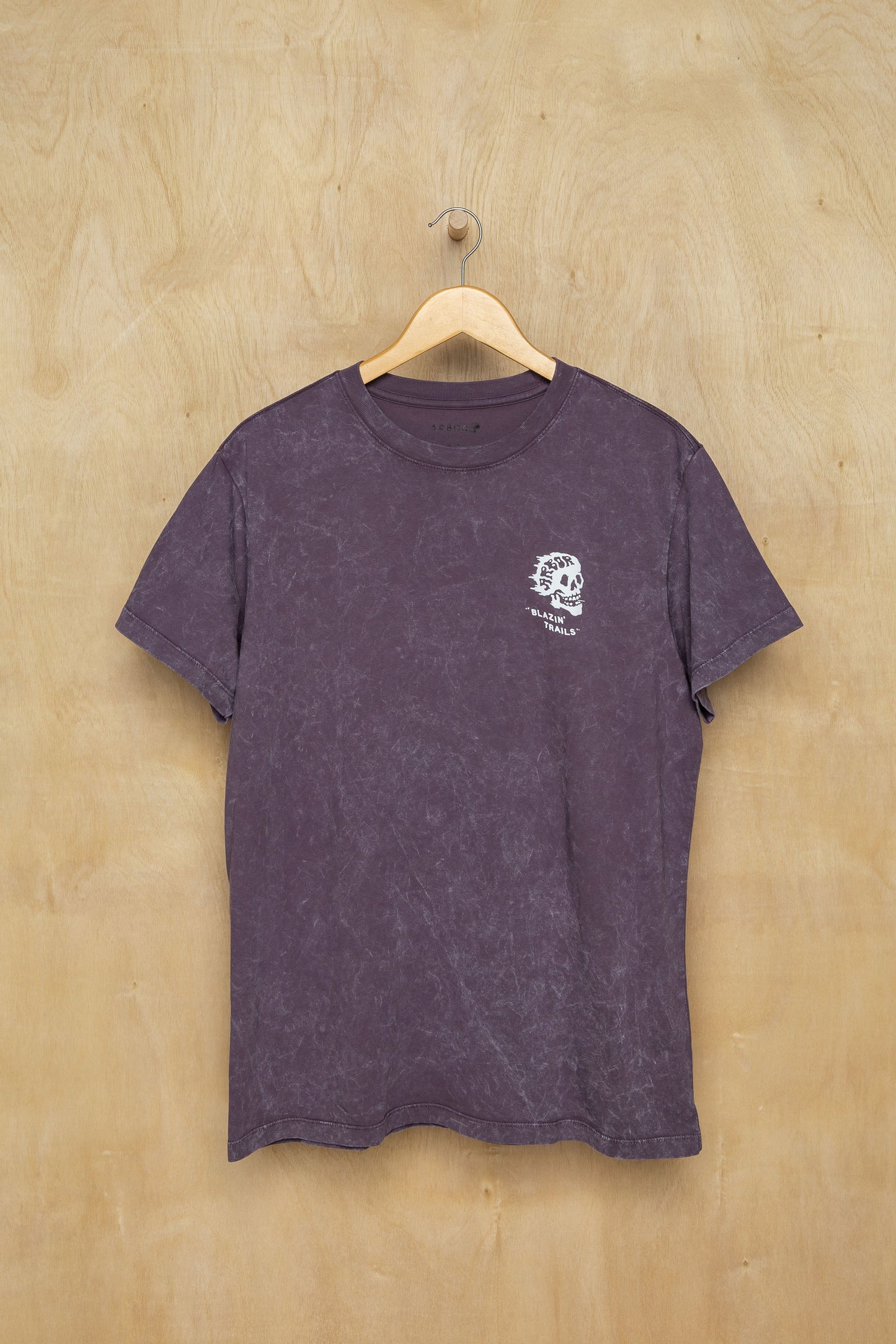 Blazin Trails Tee - Mineral Wash Purple